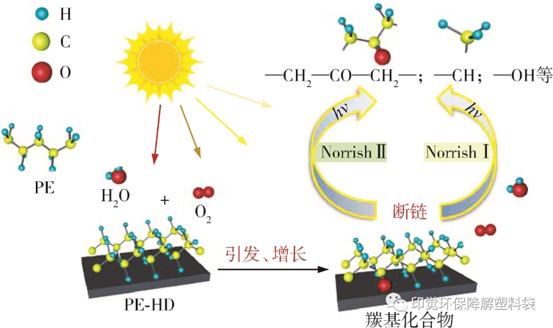 光氧、淀粉基與全生物降解的差異之處(圖1)